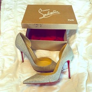 Christian Louboutin sparkly heels
